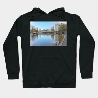 The Thames Path At Reading Bridge Hoodie